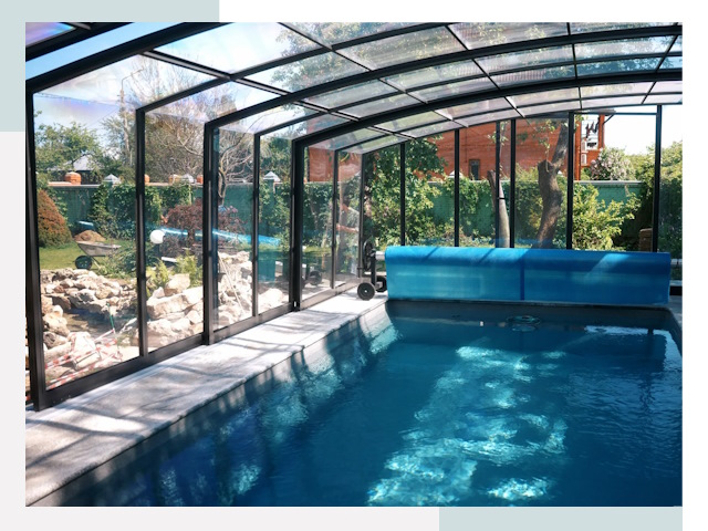 Строительство крытых бассейнов от СтальСтрой-Вль - цена от 608 руб.