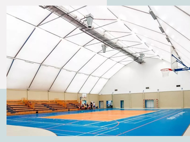 Строительство спортивных залов в Вольске