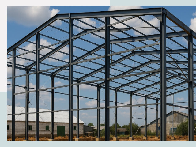 Быстровозводимые ангары от СтальСтрой-Вль по цене 608 руб.