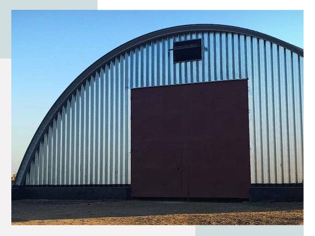 Бескаркасные ангары в Вольске