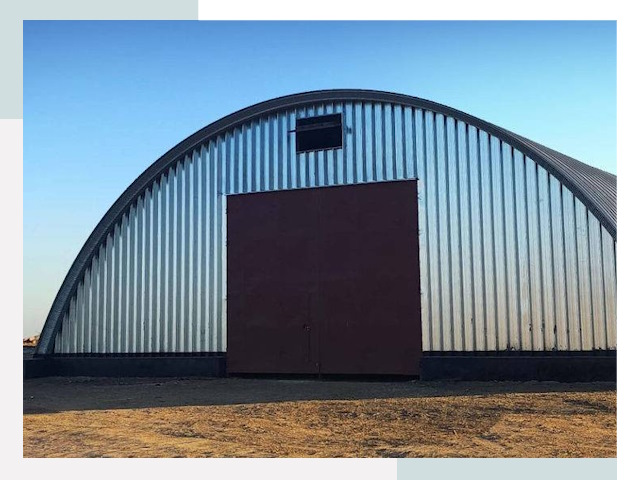 Арочные ангары в Вольске