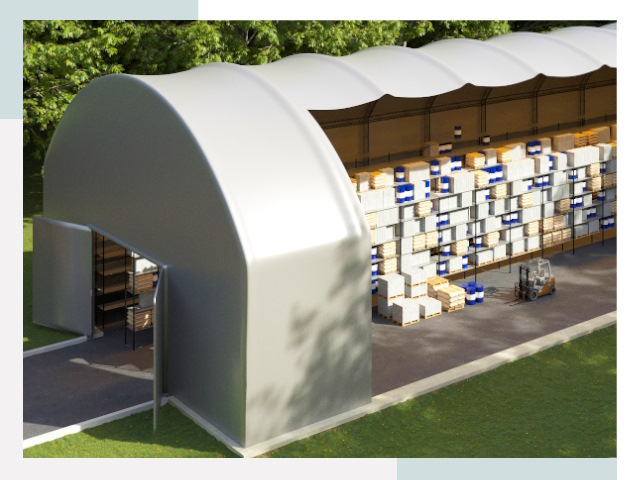 Тентовые ангары в Вольске