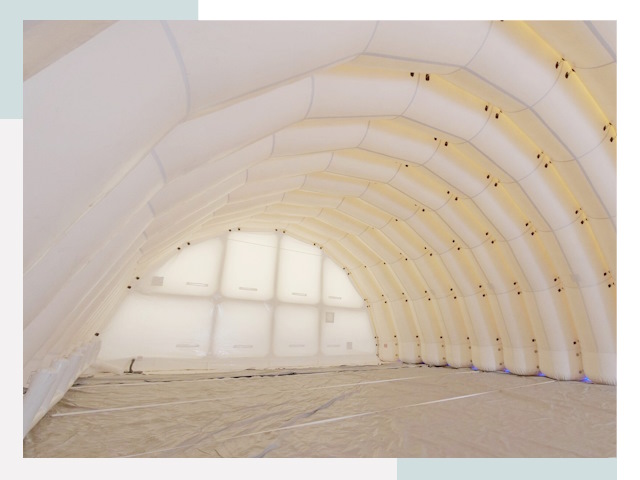 Пневмокаркасные ангары в Вольске