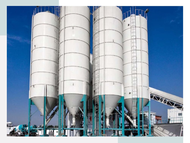Строительство цементных силосов в Вольске