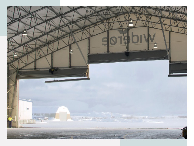 Ворота для ангаров в Вольске