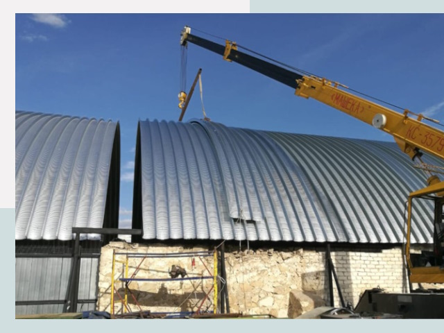 Реконструкция ангаров в Вольске от 608 руб.