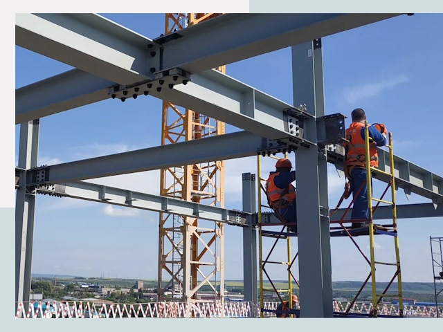 Монтаж металлоконструкций в Вольске