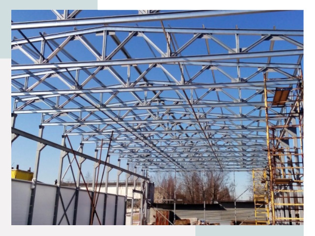 Металлокаркасы для складов в Вольске